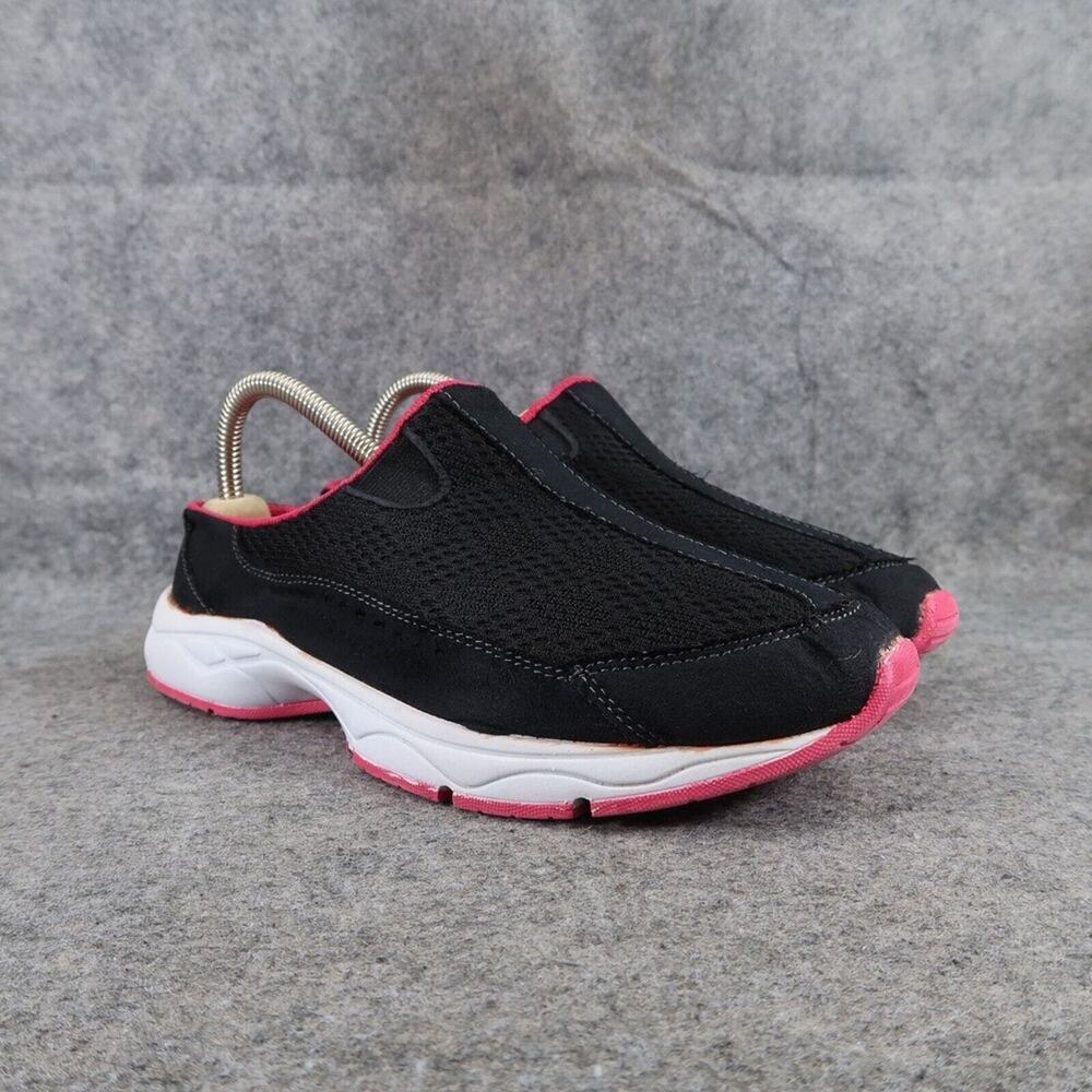 Danskin Shoes Womens 7.5 Slip On Mule Clog Athletic Casual Comfort Walking Black